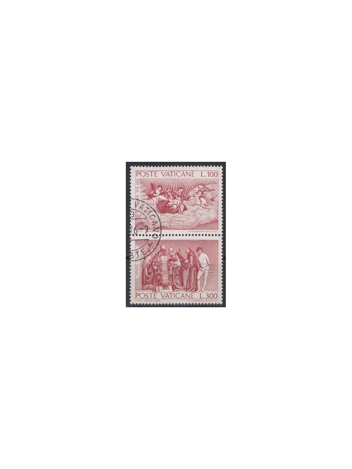VATICAN 1976 Tiziano Vecellio 2v us