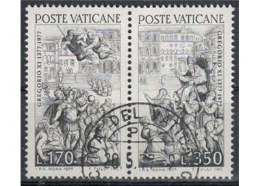 VATICAN 1977 Pope Gregory XI 2v us