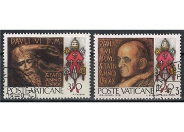 VATICAN 1978 Birthday of Paul VI 2v us