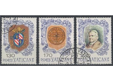 VATICANO 1978 Pio IX 3v us