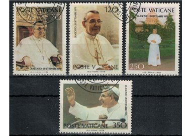 VATICAN 1978 John Paul I 4v us