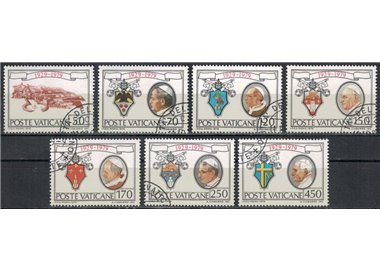 VATICAN 1979 Anniversary State 7v us
