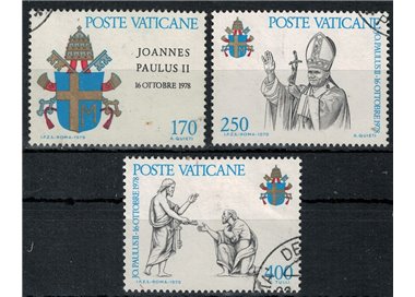 VATICANO 1979 Inizio Pontificato 3v us
