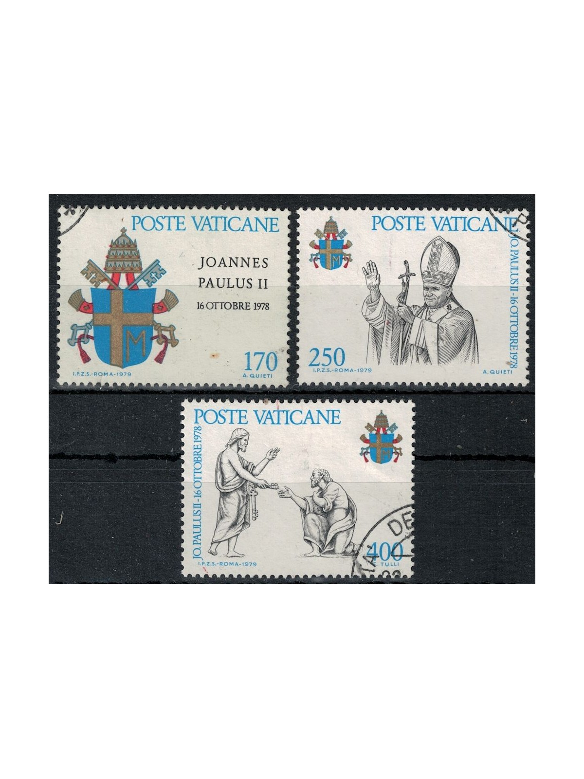 VATICAN 1979 Beginning of Pontificate 3v us