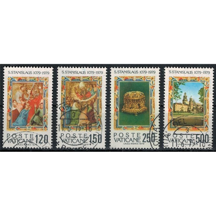 VATICAN 1979 Saint Stanislaus 4v us