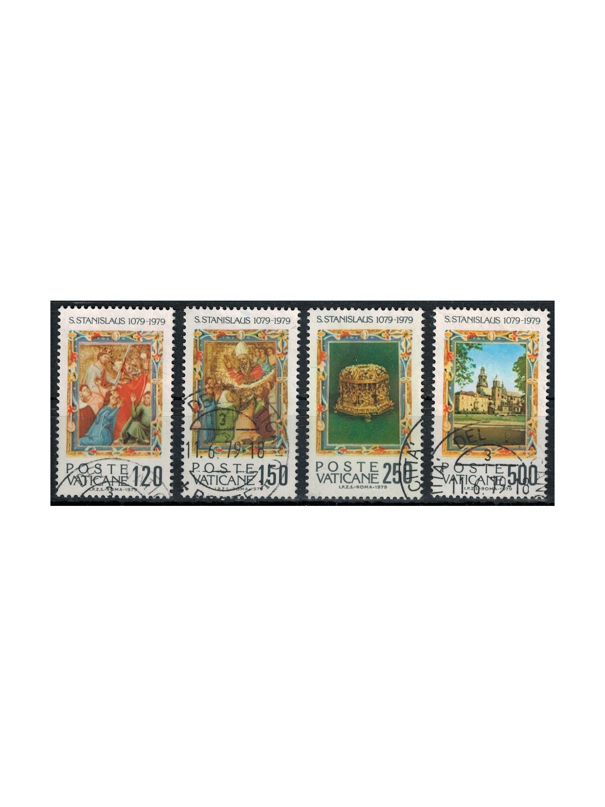 VATICANO 1979 San Stanislao 4v us