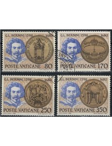 VATICAN 1980 Gian Lorenzo Bernini 4v us
