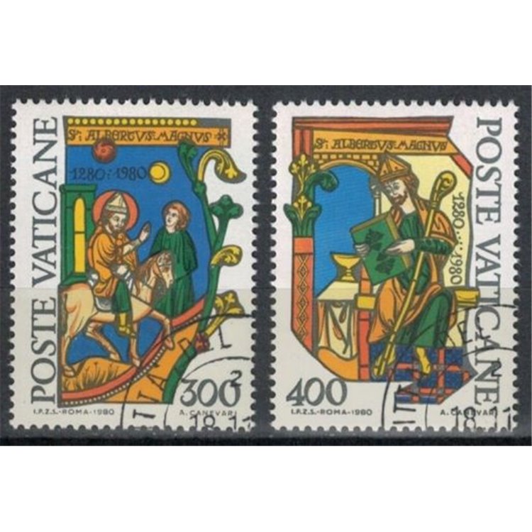VATICAN 1980 St. Albert the Great 2v us