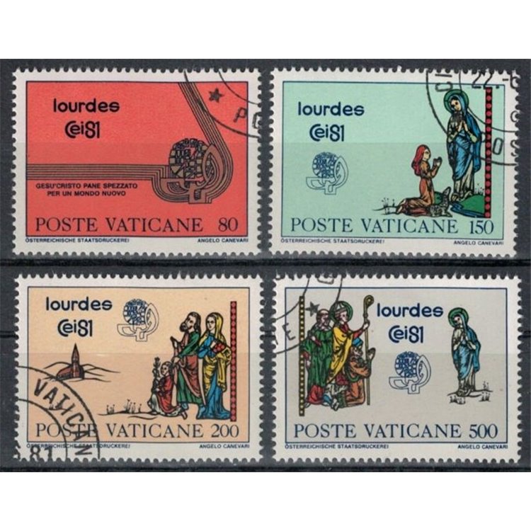 VATICANO 1981 Congresso Eucaristico 4v us
