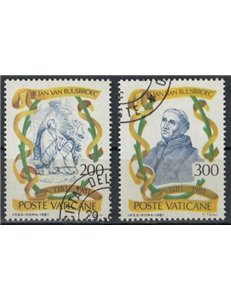 VATICAN 1981 Jan Van Ruusbroec 2v us