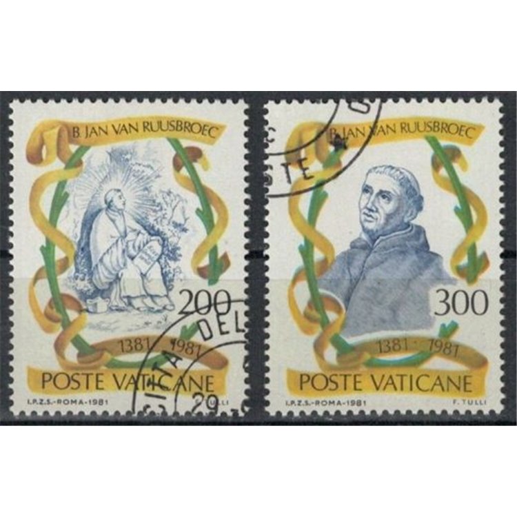 VATICANO 1981 Jan Van Ruusbroec 2v us