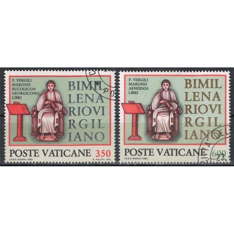 VATICANO 1981 Publio Virgilio Marone 2v us