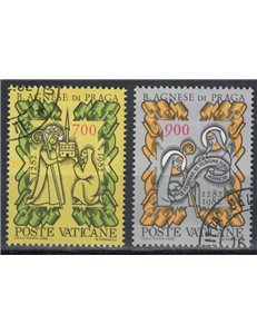 VATICANO 1982 Beata Agnese di Praga 2v us