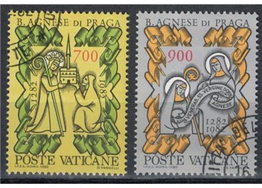 VATICAN 1982 Blessed Agnes of Prague 2v us