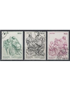 VATICAN 1982 Gregorian Calendar 3v us