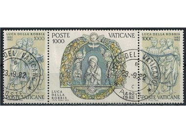 VATICANO 1982 Luca della Robbia 3v us