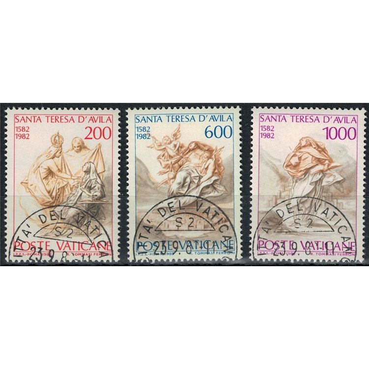 VATICAN 1982 Saint Teresa of Avila 3v us