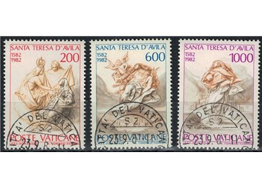 VATICAN 1982 Saint Teresa of Avila 3v us