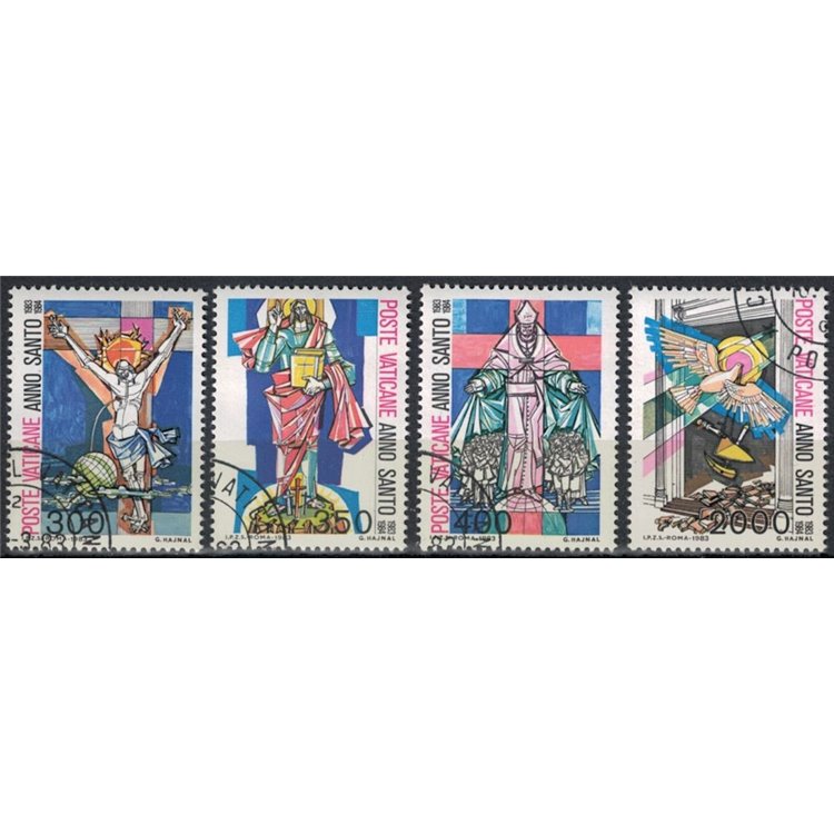 VATICAN 1983 Extraordinary Holy Year 4v us