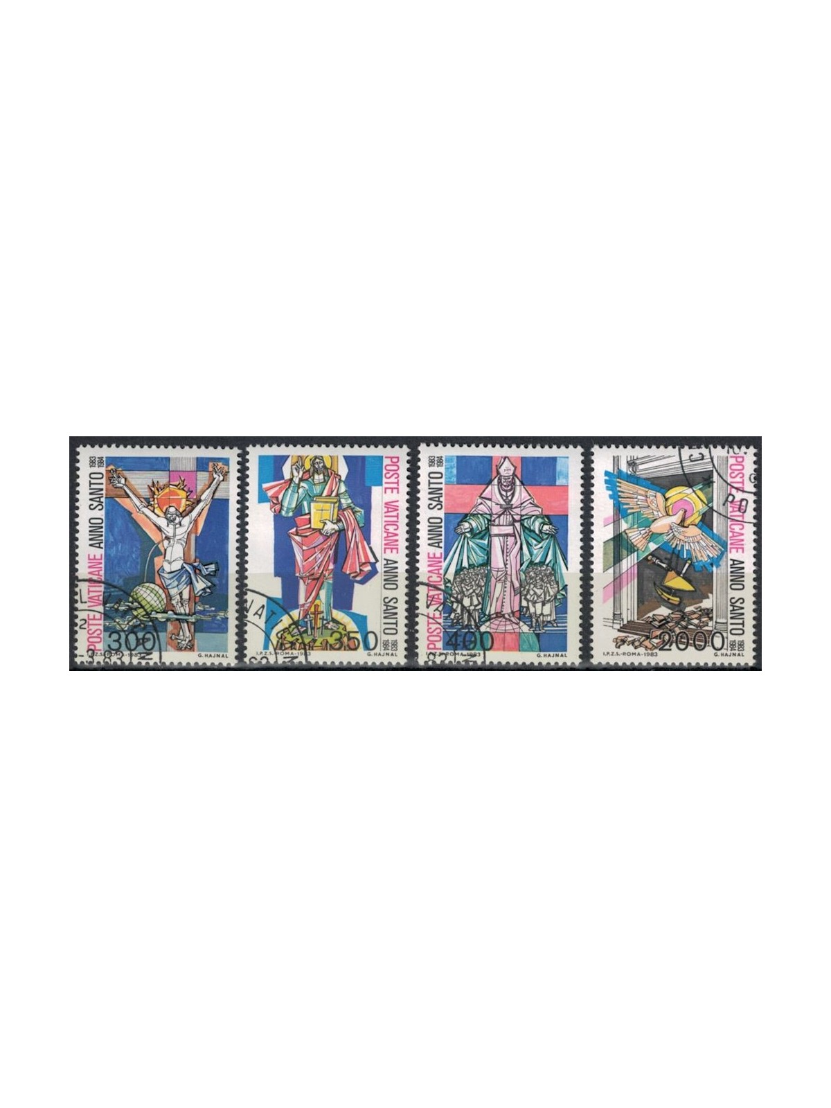 VATICAN 1983 Extraordinary Holy Year 4v us
