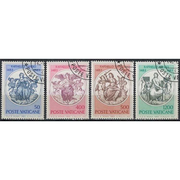 VATICANO 1983 Raffaello Sanzio 4v us
