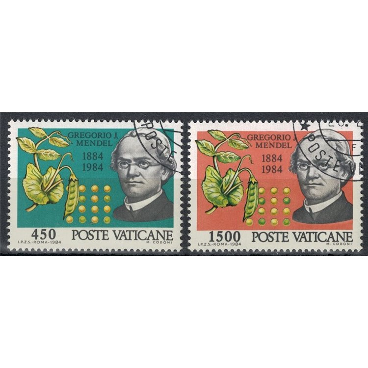 VATICAN 1984 Gregory J. Mendel 2v us