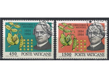 VATICAN 1984 Gregory J. Mendel 2v us