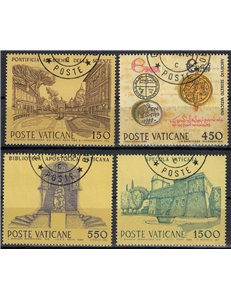 VATICAN 1984 Cultural and Scientific Institutions 4v us