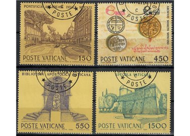 VATICANO 1984 Istituzioni culturali e scientifiche 4v us