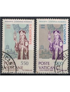 VATICANO 1984 San Casimiro di Lituania 2v us