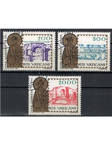 VATICANO 1984 San Damaso Papa 3v us
