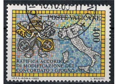 VATICAN 1985 Concordat with the Italian State us