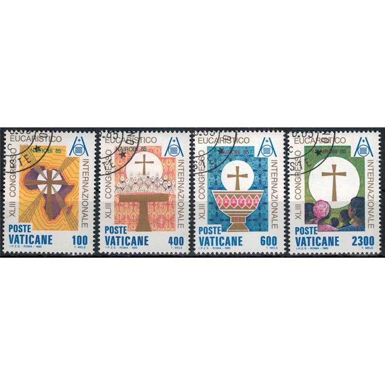 VATICANO 1985 Congresso Eucaristico 4v us