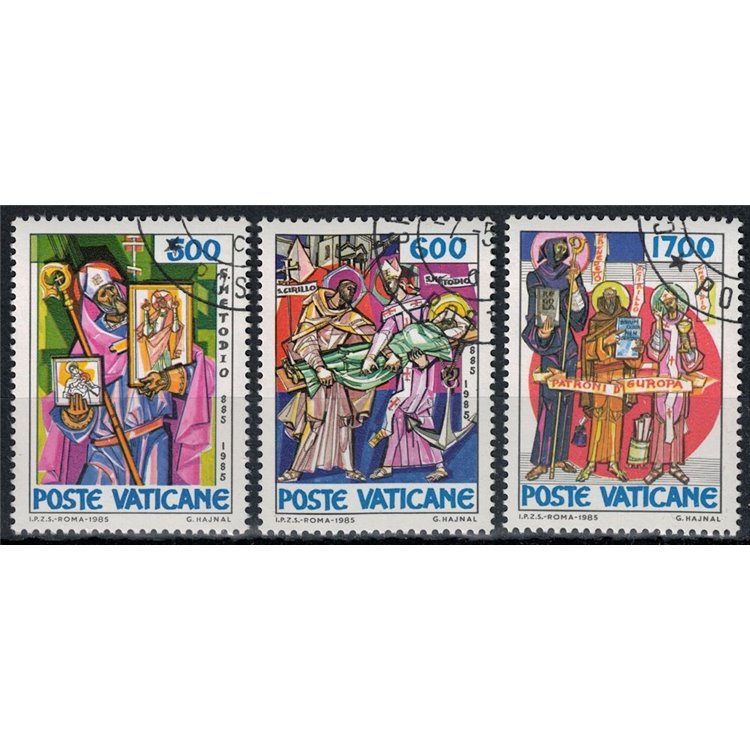 VATICANO 1985 San Metodio 3v us