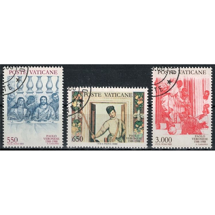 VATICANO 1988 Paolo Caliari, detto il Veronese 3v us