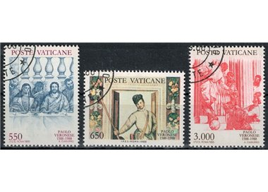 VATICANO 1988 Paolo Caliari, detto il Veronese 3v us