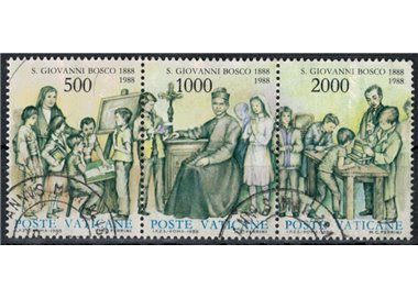 VATICAN 1988 St. John Bosco 3v us