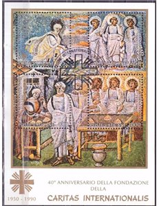 VATICAN 1990 Caritas Internationalis s/s us