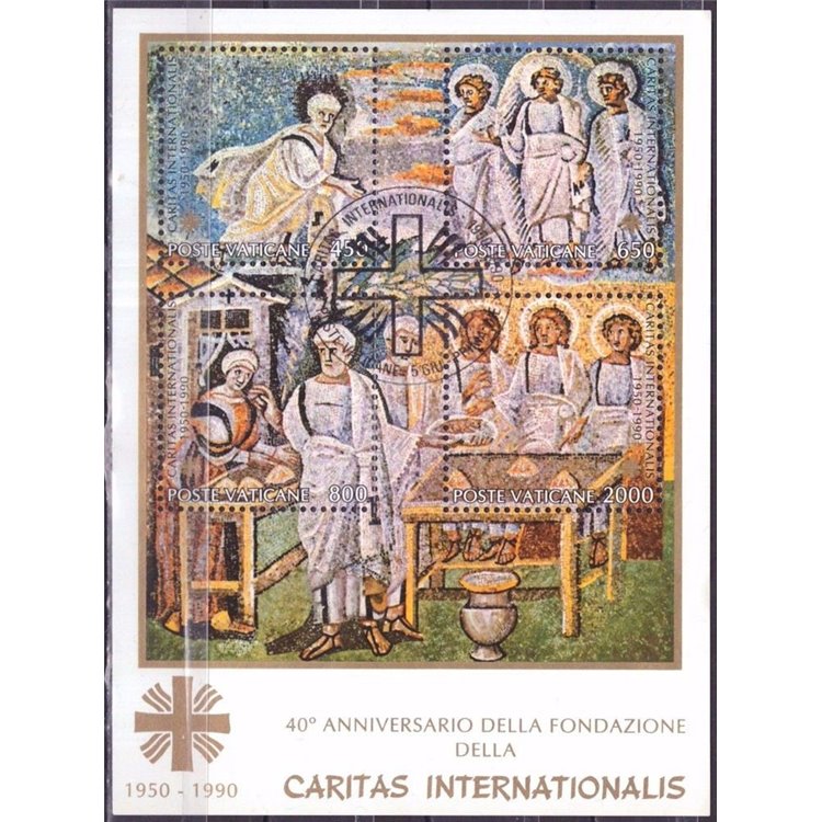 VATICANO 1990 Caritas Internationalis BF us