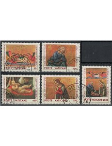 VATICAN 1990 Christmas 5v us