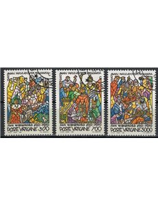 VATICANO 1990 San Willibrord 3v us