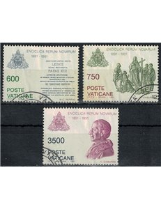 VATICAN 1991 Encyclical Rerum Novarum 3v us