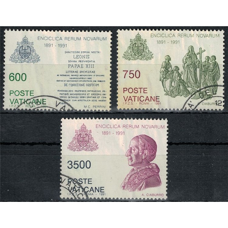 VATICAN 1991 Encyclical Rerum Novarum 3v us