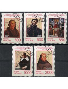 VATICAN 1992 Evangelization and discovery of America 5v us