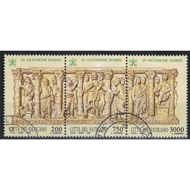 VATICANO 1993 Ascensione del Signore 3v us
