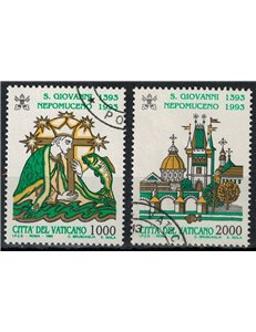 VATICANO 1993 San Giovanni Nepomuceno 2v us