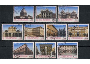 VATICAN 1993 Art Treasures 10v us
