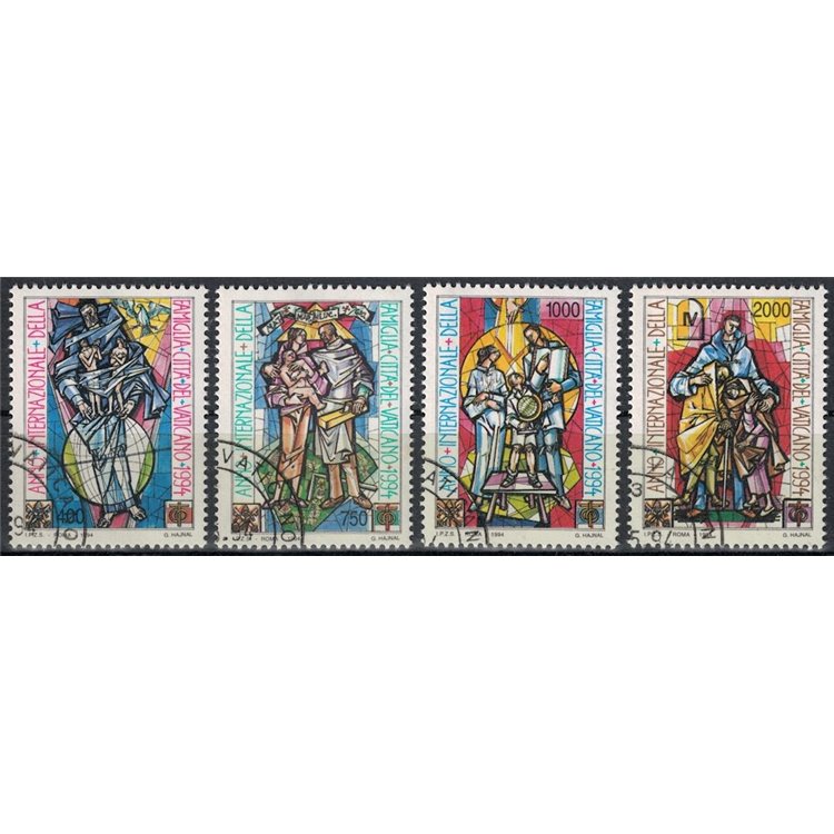 VATICAN 1994 International Year of the Family 4v us
