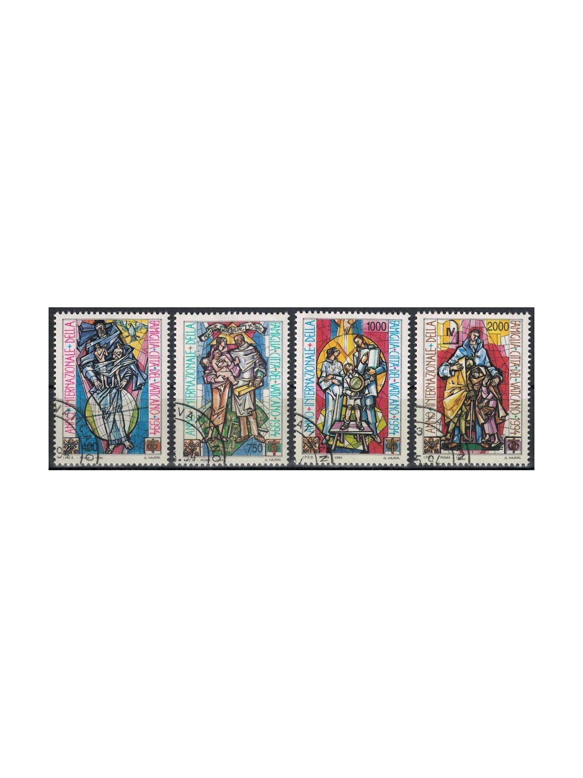 VATICAN 1994 International Year of the Family 4v us