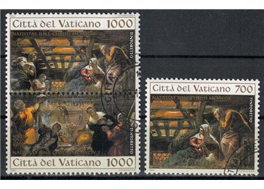 VATICANO 1994 Natale 3v us